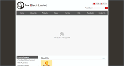 Desktop Screenshot of fox-etech.com